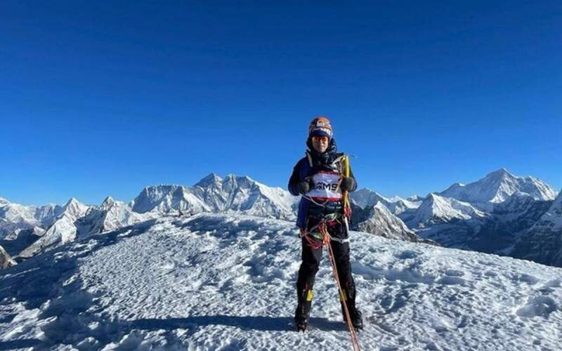صعود سخت کوهنورد زن ایرانی به اورست