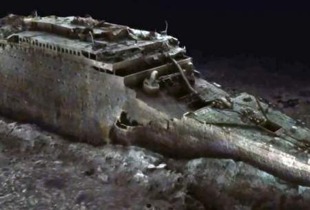 تصاویر سه بعدی از لاشه کشتی تایتانیک