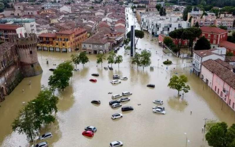 ۱۳ کشته و هزاران آواره در سیلاب شدیدِ ایتالیا