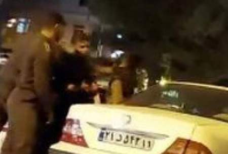 ویدئوی از رفتار نامناسب پلیس با یک شهروند