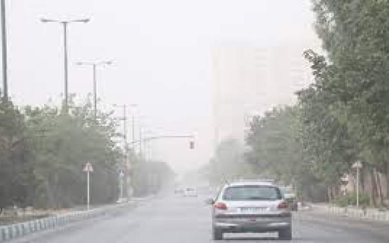 وزش بادشدید و خیزش گرد وخاک درجنوب تهران