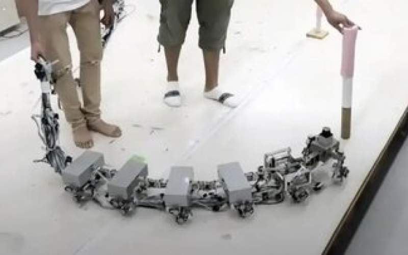 ژاپنی‌ها یک ربات عجیب ۱۰۰ پا ساختند