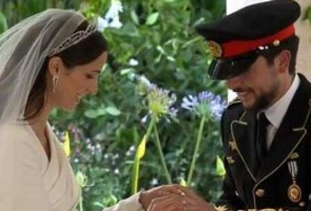 عروسی وارث پادشاهی اردن با نجیب‌زاده سعودی