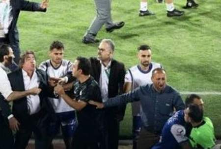 حضور داور دربی در جشن قهرمانی پرسپولیس