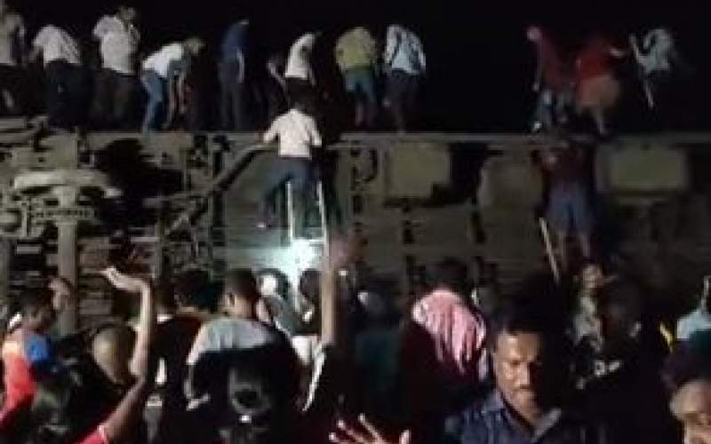 افزایش شمار قربانیان حادثه برخورد قطار در هند