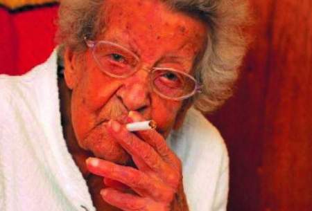 زنی که در ۱۰۲ سالگی سیگار را ترک کرد!