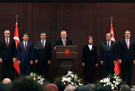 معرفی کابینه جدید دولت ترکیه