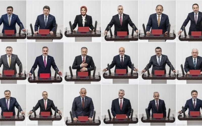 دولت جدید ترکیه سوگند یاد کرد