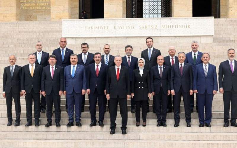 رمزگشایی از کابینه جدید ترکیه