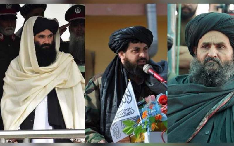 برخی از سرکرده‌های گروه تروریستی طالبان
