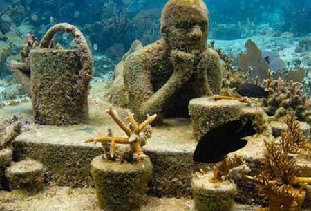 شگفت انگیزترین موزه جهان زیر آب/فیلم