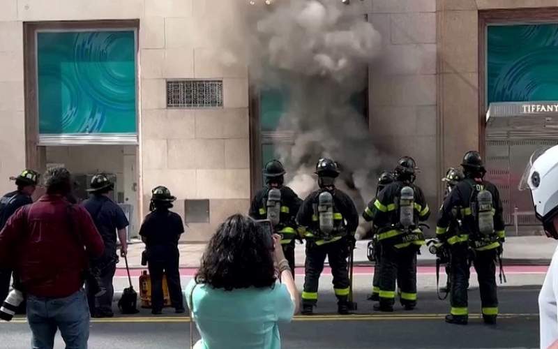 آتش‌سوزی‌در فروشگاه‌تاریخی تیفانی‌اندکو نیویورک