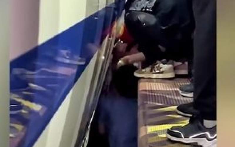 نجات یک کودک از زیر قطار /فیلم