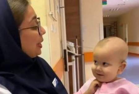 ویدئویی از آواز خواندن پرستارِ زن در بیمارستان