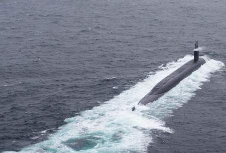 حضور زیردریایی اتمی آمریکا در کره جنوبی
