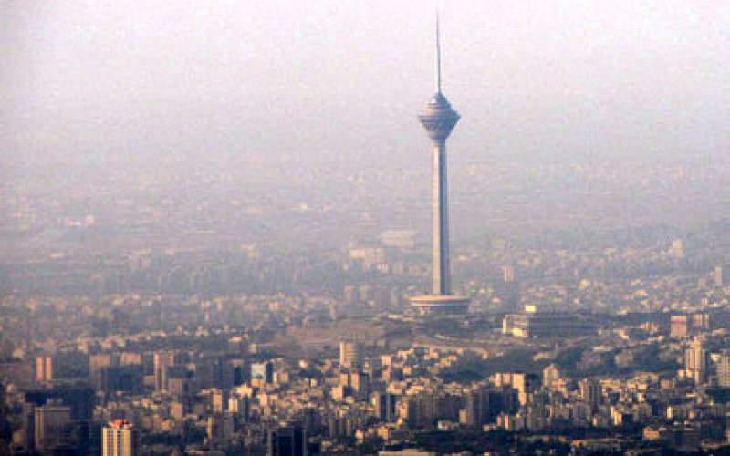 اُزن آلاینده شاخص ۲۴ ساعت اخیر هوای تهران