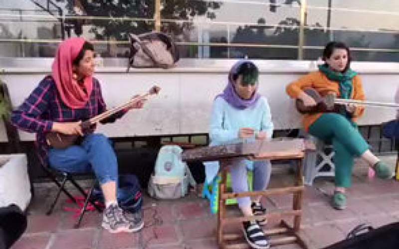 موسیقی خیابانی این چهار زن در تهران وایرال شد