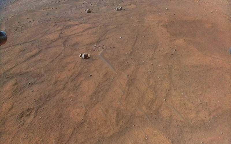 پرواز «نبوغ» در ارتفاع پنج‌متری از سطح مریخ