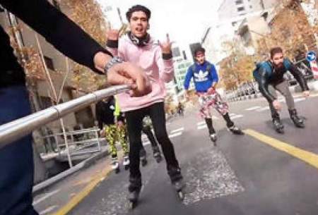 ویدئویی از نوجوانان تهرانی که  وایرال شد