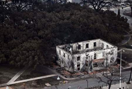 ساختمان‌های تاریخی در آتش هاوایی سوختند