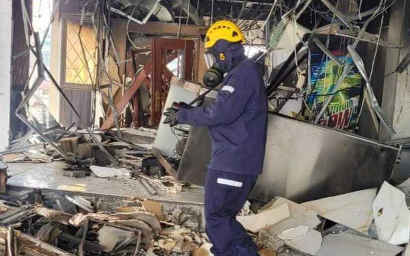 انفجار رستورانی در عمان /فیلم