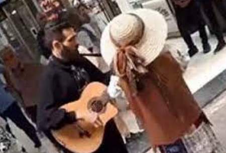 اجرای خیابانی این دختر و پسر در تهران وایرال شد