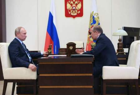 ولادیمیر پوتین با الکساندر بورتنیکف، رئیس سرویس امنیت فدرال روسیه