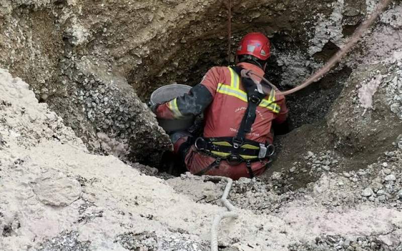 مرگ یک کارگر درپی ریزش دیواره‌های چاه در تهران