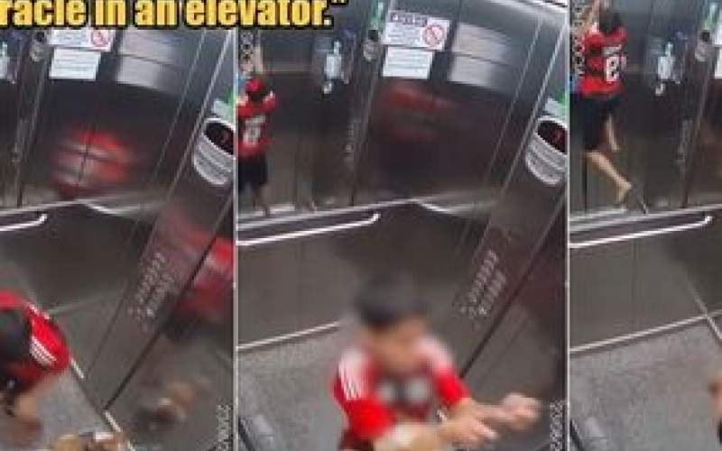 معجزه‌ای که یک پسر ۱۱ساله در آسانسور رقم زد