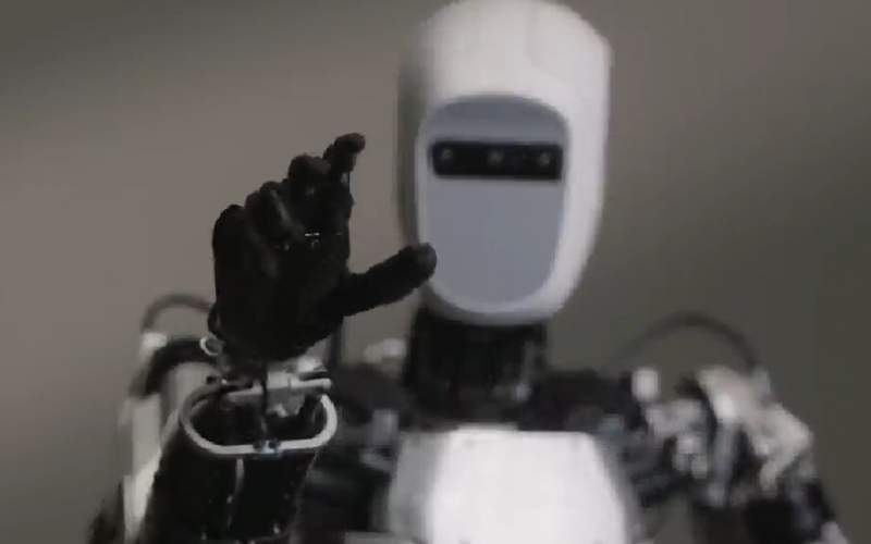 جابه جا کردن بارها توسط ربات انسان نما/فیم