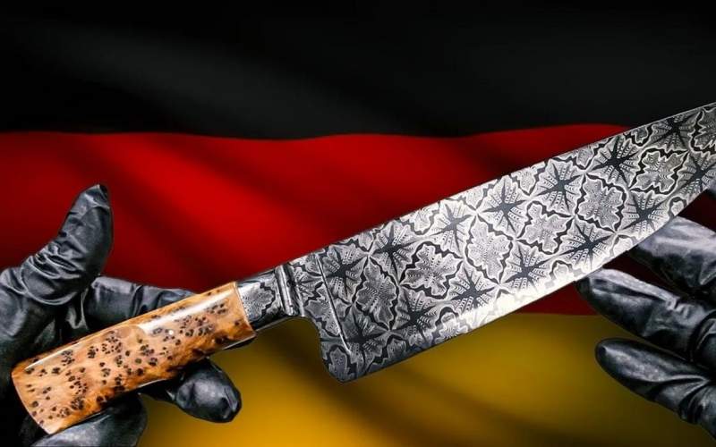گران‌ترین چاقوی آلمان را این مرد می‌سازد