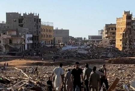 شهر درنه لیبی پس از سیل اخیر