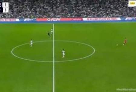 سوپرگل دیدنی والورده در بازی رئال مادرید