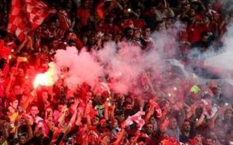 هواداران برای پرسپولیس سنگ تمام گذاشتند