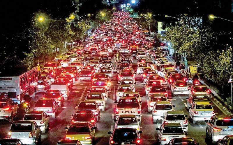 تهرانی‏‏‌ها چند دقیقه در ترافیک می‏‏‌مانند؟