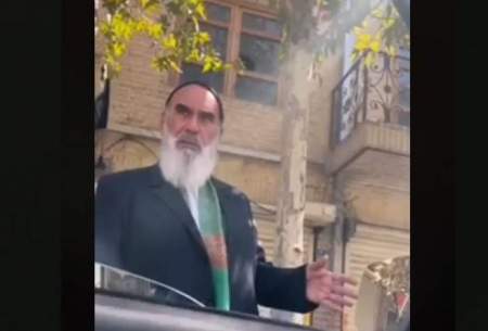 شباهت یک پیرمرد ایرانی با امام خمینی/ فیلم  
