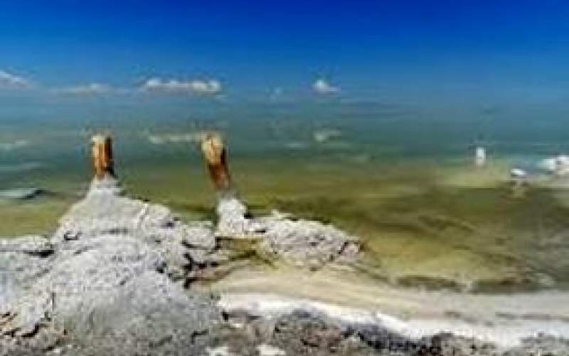 تصویری غم‌انگیز از وضعیت دریاچه ارومیه!