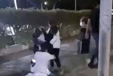 قمه کشی دختران نوجوان در مشهد/فیلم
