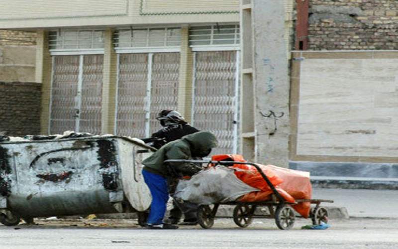 درآمد زباله‌گردهای افغانستانی درخیابان‌های تهران