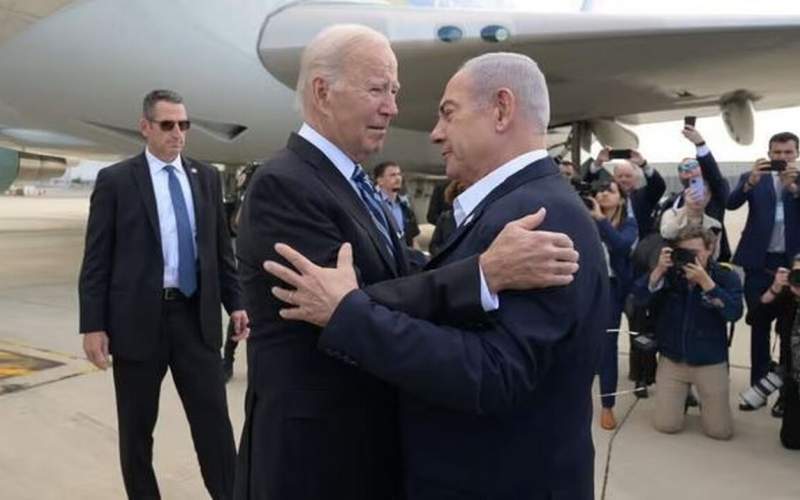نتانیاهو می‌تواند بایدن را  پایین بکشد