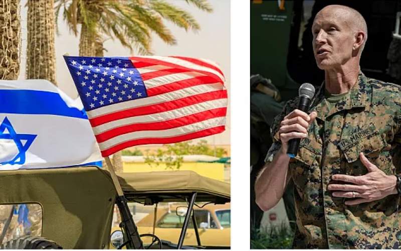  ماموریت افسر سه ستاره تفنگداران در اسرائیل 