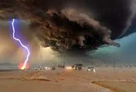 تصاویر وحشتناکی که ازآسمان عربستان منتشرشد