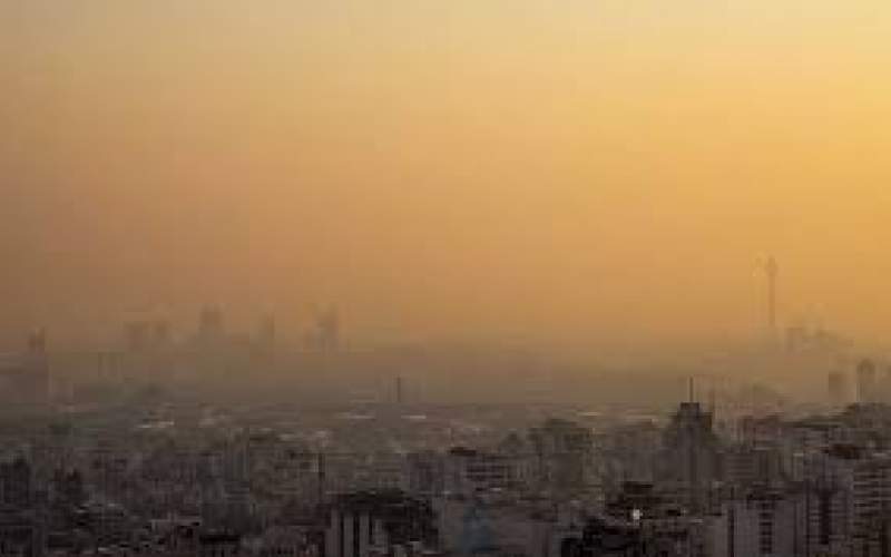 صحنه‌ای آشنا از شدت آلودگی هوا در آسمان تهران