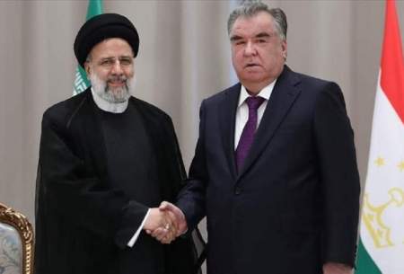 جمله‌ رئیسی مقابل رئیس‌جمهور‌ تاجیکستان سوژه شد