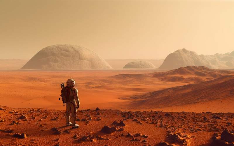 کشف راه تولید اکسیژن مریخ با هوش مصنوعی