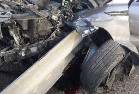 ویدئو باورنکردنی از خودرو پرادو پس از تصادف