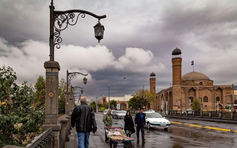 سامانه بارشی دوشنبه وارد می‌شود