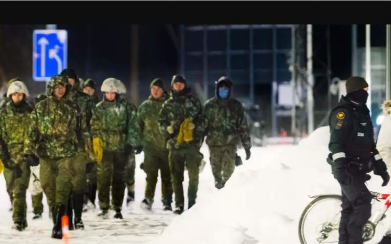 افزایش حضور نیروهای فرونتکس درفنلاند 
