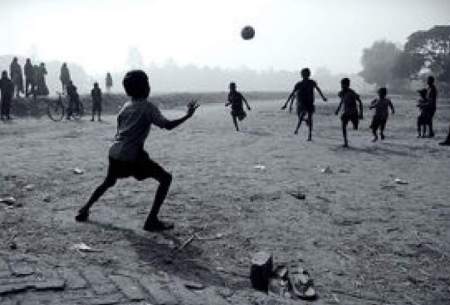 فوتبال خیابانی در آنگولا پر ازحرکات نمایشی جذاب