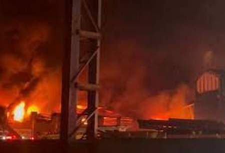 آتش‌سوزی مرگبار در در اربیل عراق/فیلم